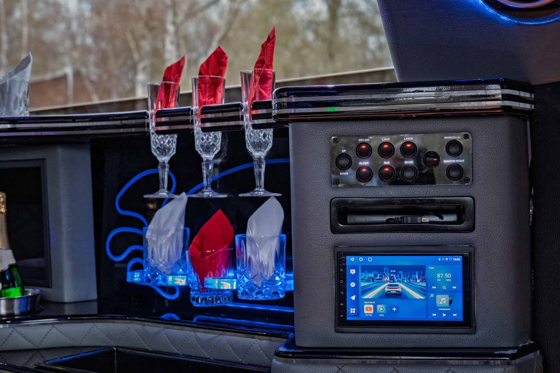 Chrysler 300C Stretchlimousine Detail